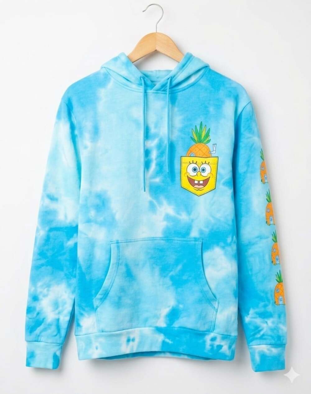 SpongeBob Pineapple House Hooded Sweatshirt Hoodie NWT Sz Large